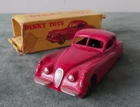 VINTAGE DIECAST DINKY TOYS 157 JAGUAR XK120 COUPE SPORTS CAR ORIGINAL BOX 1950s