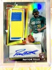 2026 Topps Finest Payton Tolle Red (RAW)