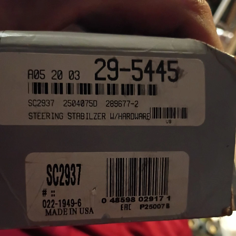 SC2937 Monroe estabilizador de direção dianteiro para Chevy Olds S10 Pickup S-10 BLAZER - Imagem 2 de 2