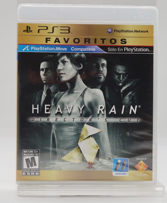 Heavy Rain: Director's Cut (PlayStation 3, 2010) Spanish/English Brand New