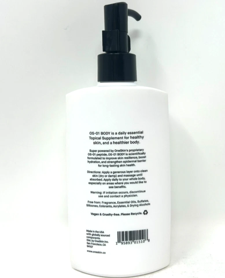 OneSkin BODY OS-01 Peptide Skin Longevity Daily Moisturizer, 8.45 fl oz - Image 2 of 2