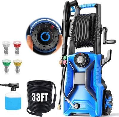#ad #ad 5000 PSI Adjustable Electric Pressure Washer 2026 New Power Washer Pressure ... $208.91