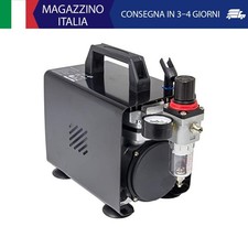 Original Fengda FD-18A - Aerografo Compressore modellismo/pressostato / 4 bar/Au