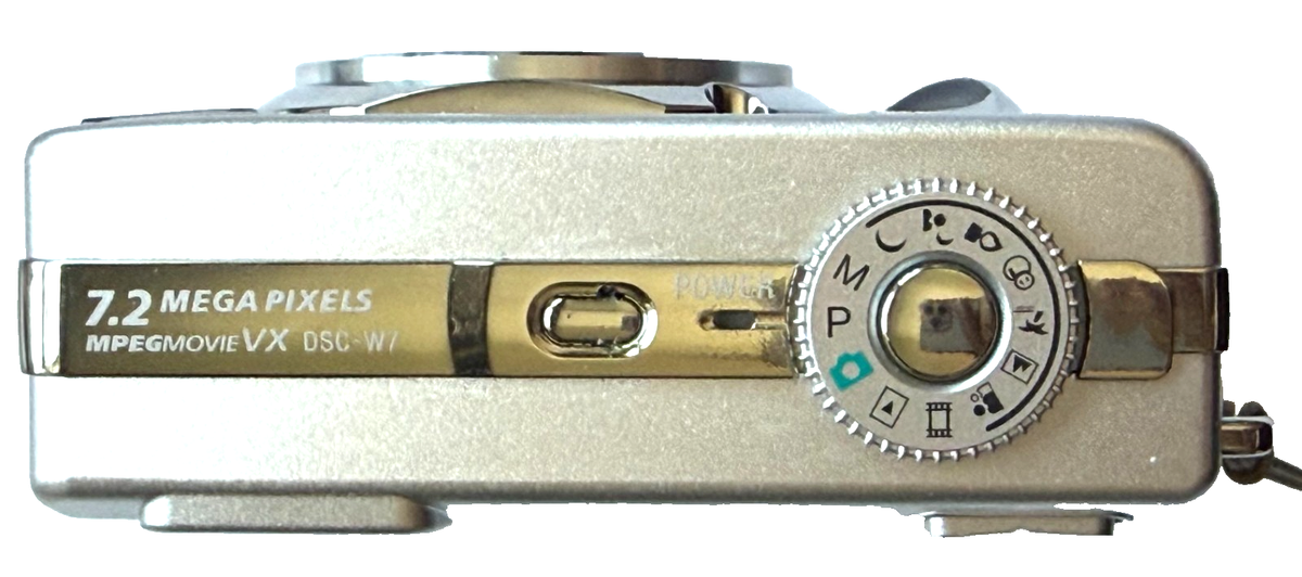 Buy Sony Cyber-shot DSC-W7 7.2MP Digital Camera - Silver online | eBay