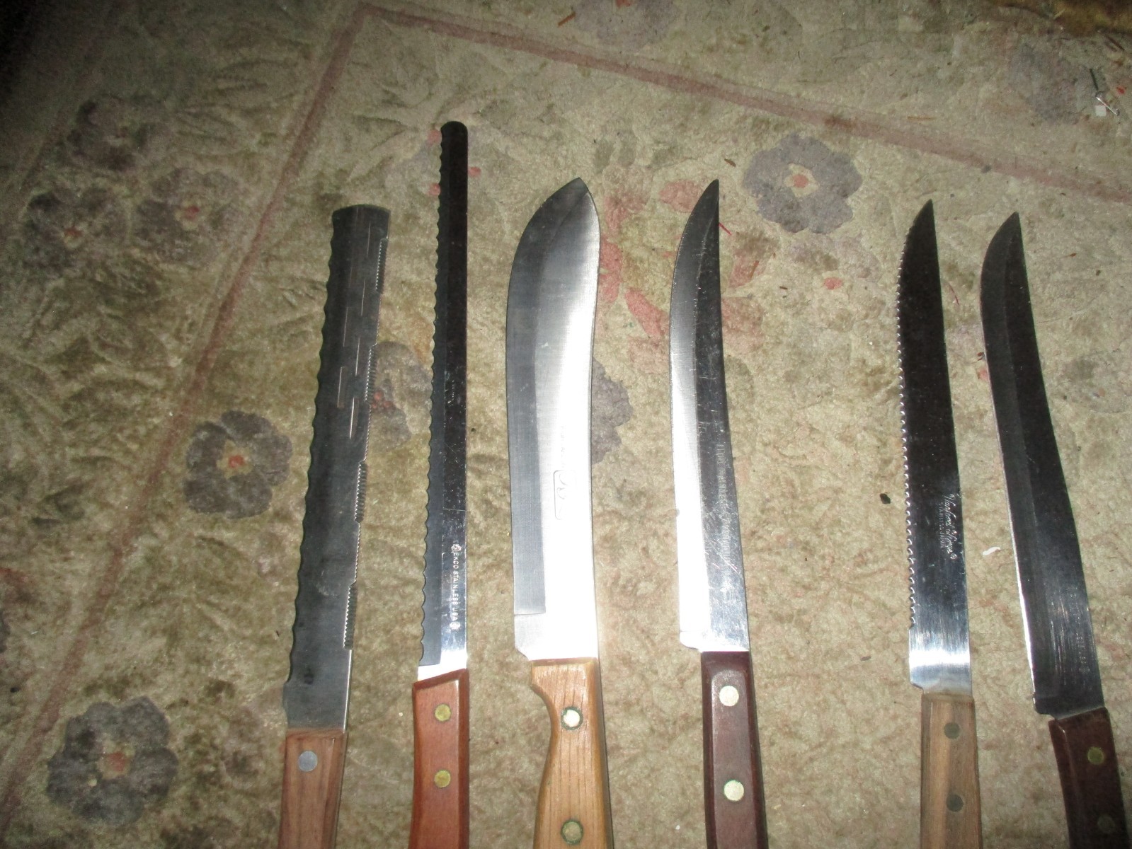 Knives Ebay Lot of 33 Knives New & Old Sold AS IS | eBay