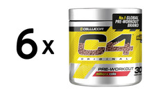 6 x Cellucor C4 Original Pre-Workout, Millions Cola - 198g (101,00 EUR/kg)