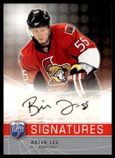 2008-09 Upper Deck Be a Player Signatures Brian Lee Auto Ottawa Senators #S-BL
