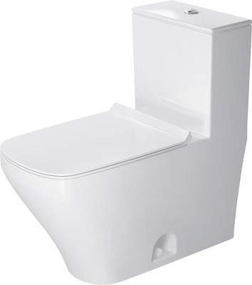 Duravit 215701 DuraStyle 1.28 GPF One Piece Elongated Toilet - White