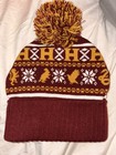NEW Hogwarts Harry Potter Gryffindor winter pom pom toboggan Stocking Hat — photo 3