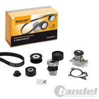 Conti Keilrippenriemensatz + Wasserpumpe Passend FüR Dacia Dokker Duster Lodgy