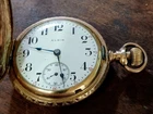 ELGIN antique 1900 POCKET WATCH BW Raymond 21 Jewels USA Railroad Runs NO RESERV