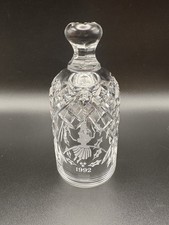 Waterford Crystal Bell 12 Days of Christmas Series 1992 9 Ladies Dancing