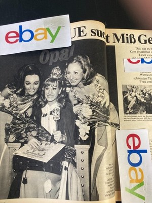 ILLUSTRIERTE 1969 mit MISS GERMANY 1969 Ford Capri KUBITSCHEK Ford Escort BRANDT