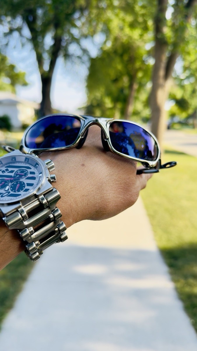 Oakley JULIET X-Metal ICHIRO Signature Limited blue iridium lense