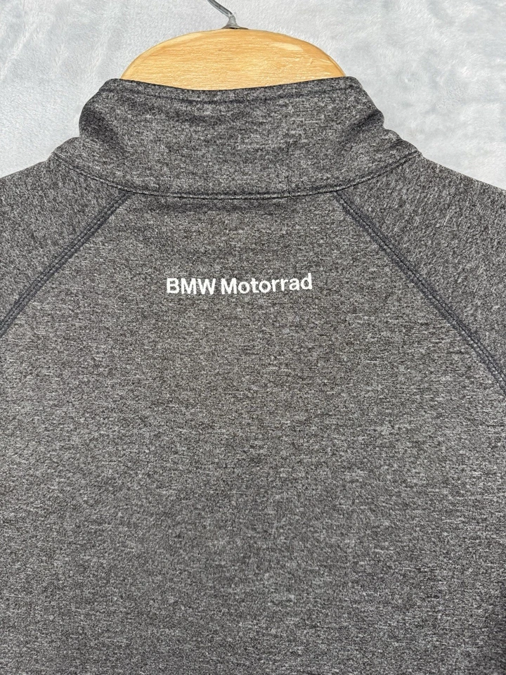 Camisa BMW 1/4 Cremallera Manga Larga Moto Poliéster Mujer’s Talla Pequeña S Foto 3 de 4