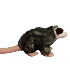 The Petting Zoo Plush 12" Opossum, Gray, Pink, and White NO TAG