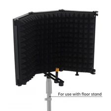 Microphone Isolation Shield Absorbing Foam for Recording Studio Foldable Screen