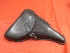 ORIGINAL WWII GERMAN LUGER P08 PISTOL HARD SHELL HOLSTER P.08 1939