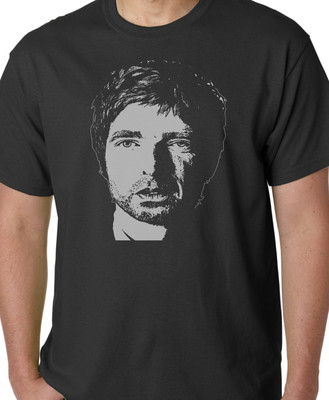 Herren BIO Baumwolle T-Shirt NOEL GALLAGHER Musik Oase Band Kleidung Öko Geschenk