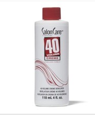 Salon Care 40 Volume Creme Developer, 4 ounce