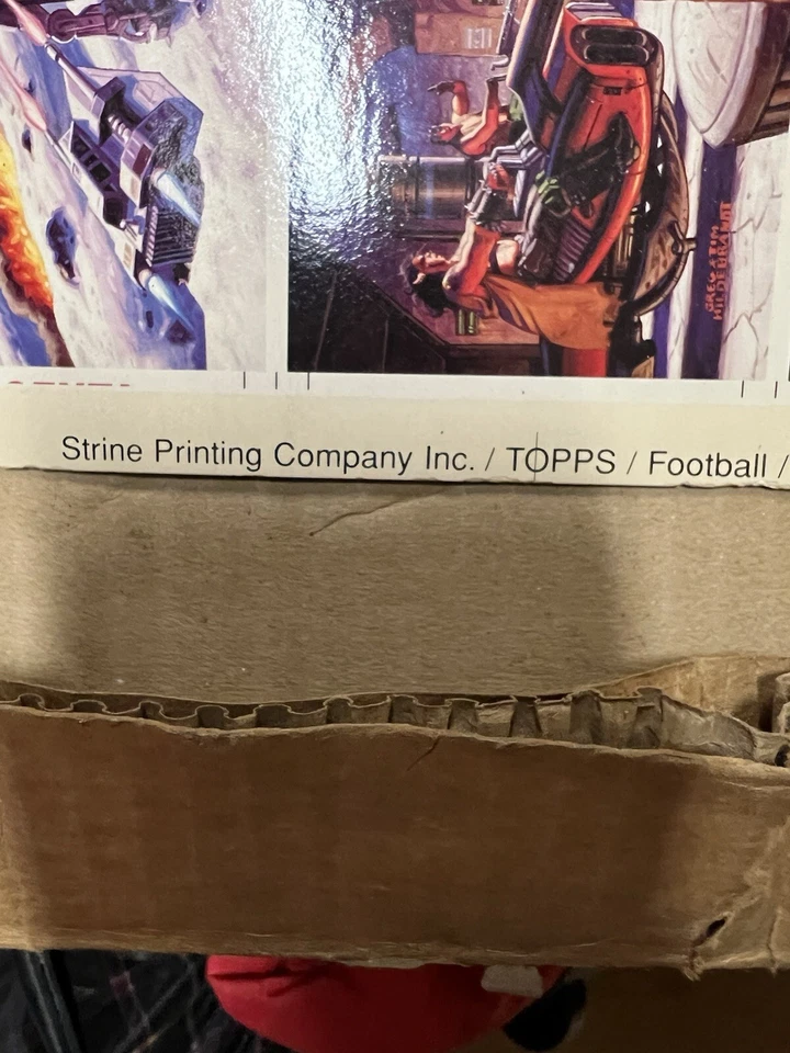 Лист из 90 карт Topps 1996 Star Wars Shadow of Empire Uncut Flat 27x40 - Изображение 3 из 3