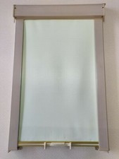 Caravan window blackout blind with flyscreen  W:417 H:624