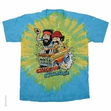 NEW CHEECH AND CHONG HOT ROD TIE DYE T-SHIRT SIZE SMALL MED LARGE XL 2XL