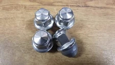 4 OEM Wheel Lug Nuts 2015- 2025 FORD F-150 factory Stainless Wheel Lugs 14x1.5