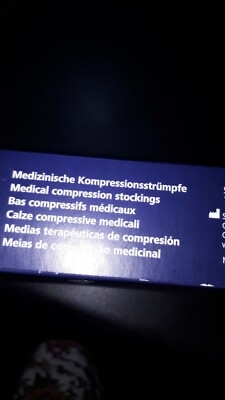 Medical compression stockings