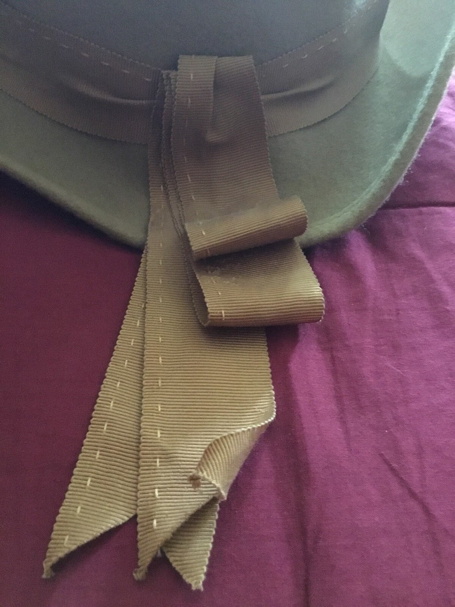 Vintage Jacki cloche hat Vintage Jacki Hat Made In USA Tan 100% Wool Cloche | eBay main image 4