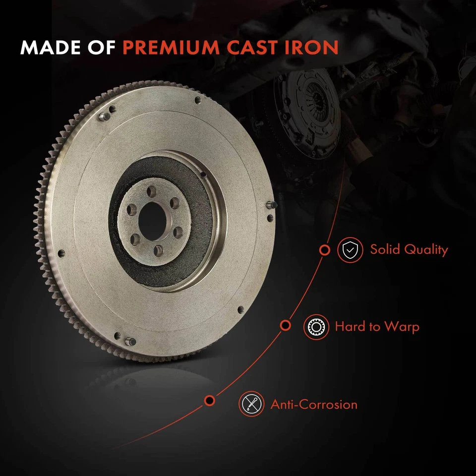 Маховик сцепления для Toyota 4Runner 1984-1992 пикап Celica L4 2,2 л 2,4 л ручной - Изображение 4 из 4