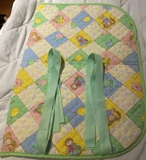 Vintage 1983 Cabbage Patch Kids Doll  Quilted Sleeping Bag 17”x12”
