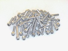M6 Stainless Steel Allen Bolts Screws Job Lot 100pcs Yamaha Honda Suzuki Ducati