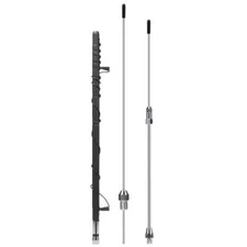 Radioddity HF-008 Portable Telescopic Antenna, VHF/HF(6M-80M), 3.5-50MHz