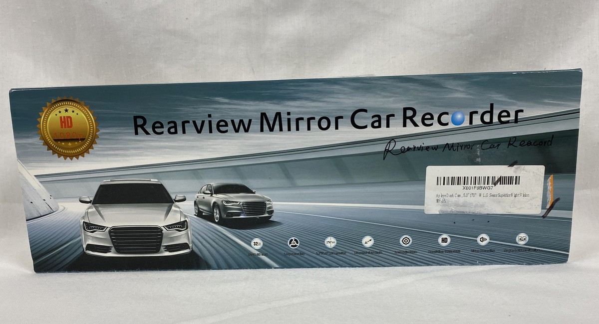 Rearview Mirror Car Recorder HD 1080P