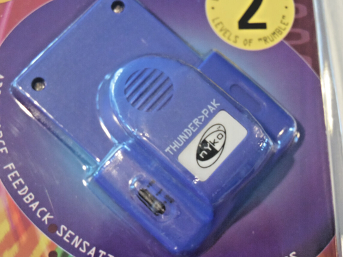 Thunder Pak Rumble Pack NYKO for Nintendo 64 Games Purple - New Sealed - Picture 5 of 10