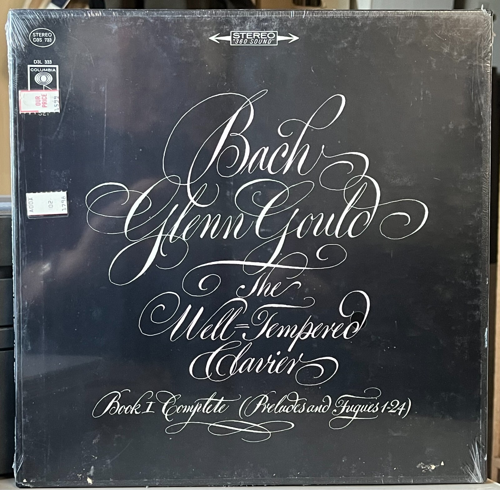 SEALED 1971 Gould / Bach “The Well-Tempered Clavier” 3 X LP Boxed Set