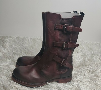 ebay burgundy boots