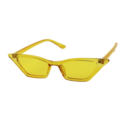 Gafas de sol ShadyVEU - pequeñas estrechas anchas delgadas ojo de gato parte superior plana bombo moda años 90 - Imagen 9 de 18