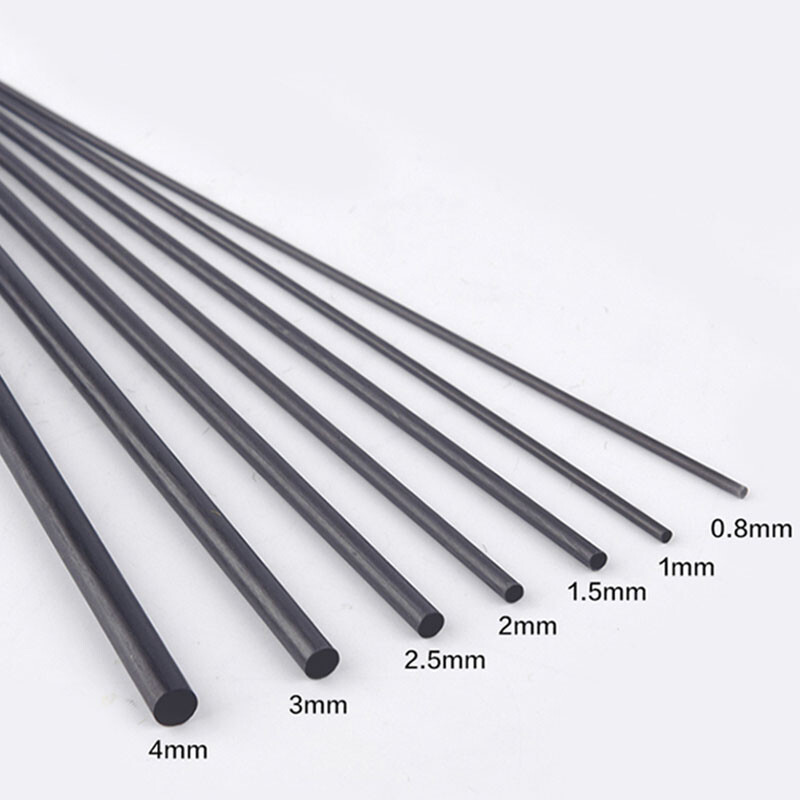 Bon Fibre Rods Strips 200mm 400mm Lengths 1 1.5 2 2.5 3 4 5 