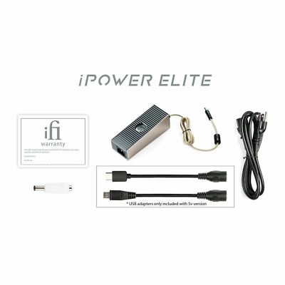 iFi iPower Elite Low Noise Power Supply Adapter (5V) | eBay