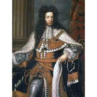 Wissing-PorträT KöNig Wilhelm Iii. England Orange Ungerahmter ExtragroßEr Druck