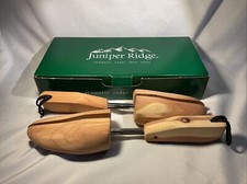 JUNIPER RIDGE Aromatic CEDAR SHOE TREES Mens 103 SIZE LARGE