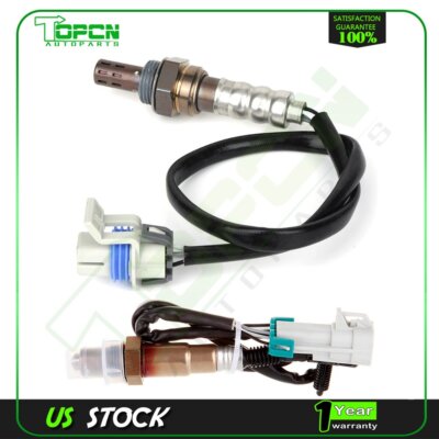 2pcs for 2006-2007 Chevrolet Impala 3.5L Upstream Downstream Oxygen Sensor O2 02