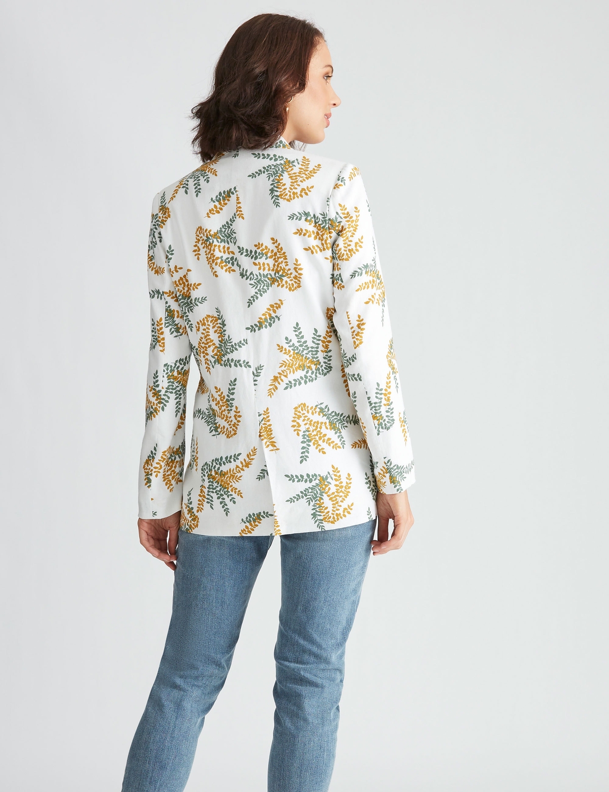 KATIES Womens Coat Linen Pocket Blazer eBay