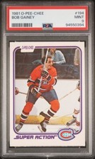 1981 O-PEE-CHEE 194 BOB GAINEY PSA 9