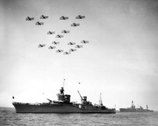 USS Indianapolis CA-35 Off Mare Island Navy Yard, California July 10, 1945 Photo