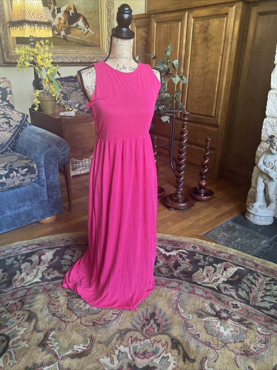 pink linen halter dress Rosie Linen Halter Midi Dress / Pink | MESHKI