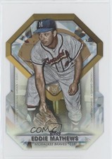 2022 Topps Update Diamond Greats Die-Cuts Eddie Mathews #DGDC-62 HOF uk2