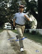 TOM HANKS SIGNED AUTOGRAPH FORREST GUMP 11X14 PHOTO BAS BECKETT COA
